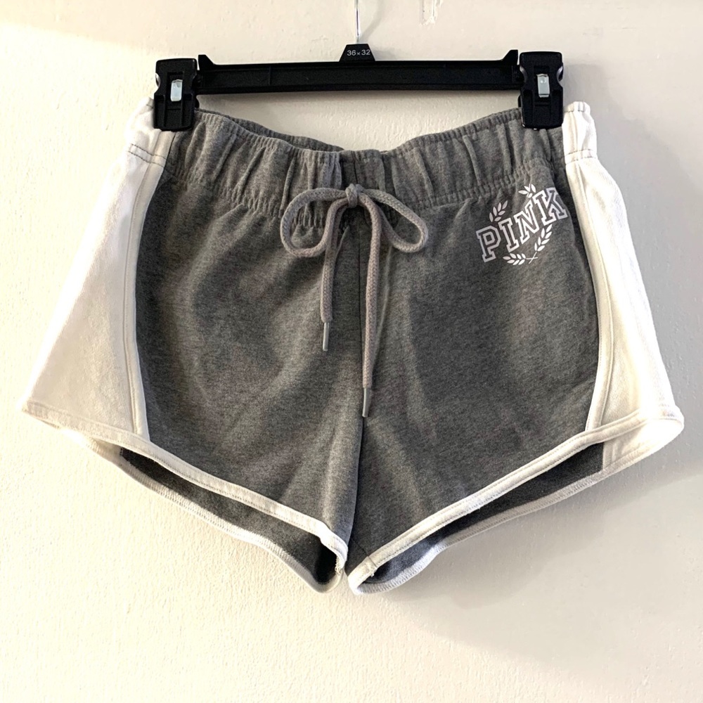 Pink Victoria’s Secret booty shorts